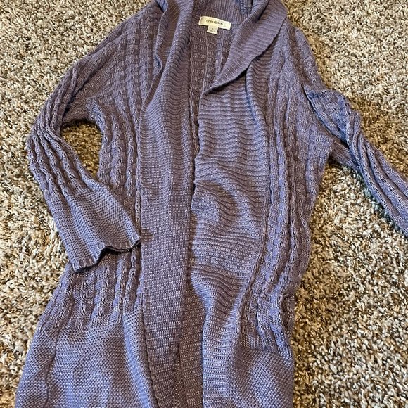 Junior Girls 2pc set Sweater-Purple/White-Small-Blessed Be The Gift Closet - Picture 4 of 5